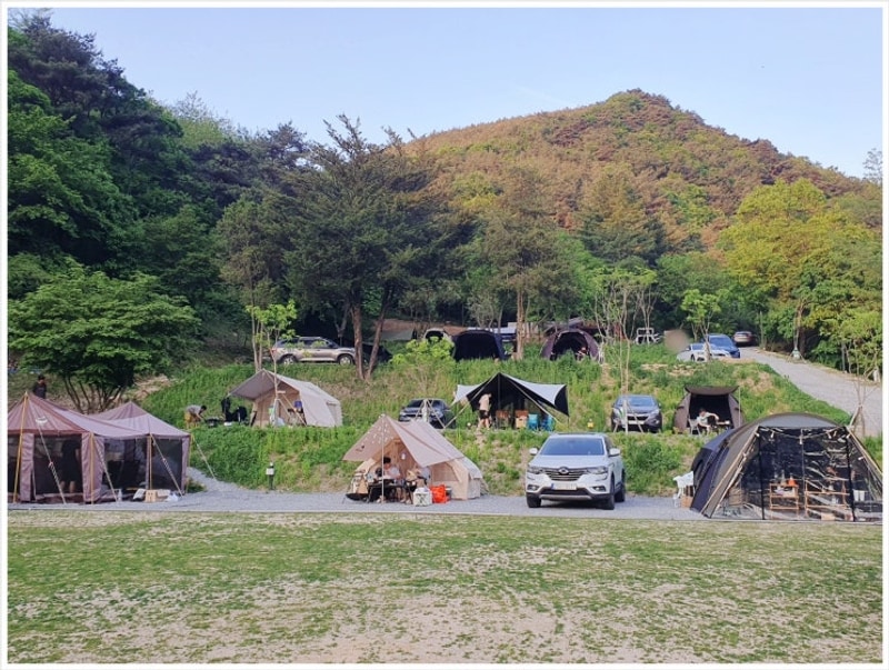 편안하게 자연에서 쉴 수 있는 여행지 단양오지캠핑장 단양캠핑장