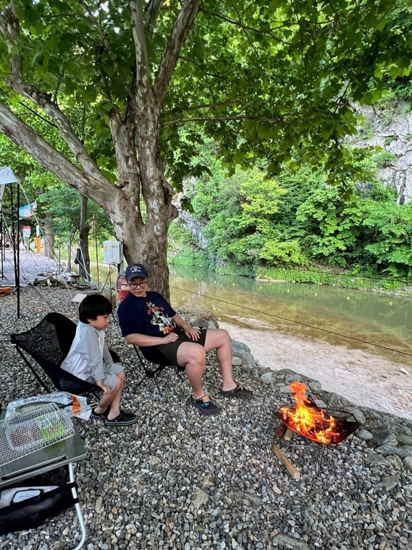 계곡뷰 봉바위돌집 원주 캠핑장 예약 서울근교 추천