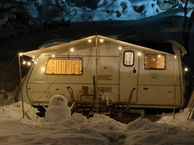 글램핑 추천 전주 한옥마을 근처 감성 카라반 캠핑장 캠프히어