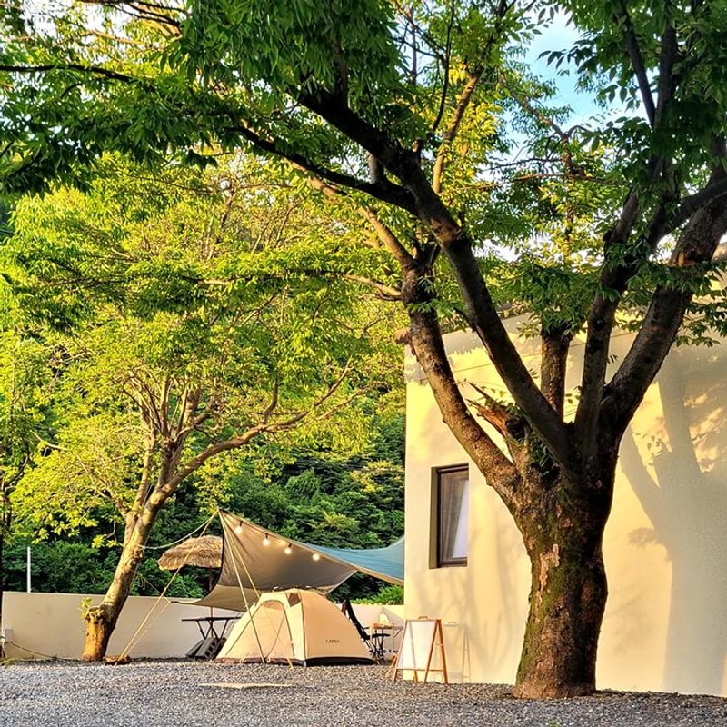 폭포가든캠핑장 대표 사진