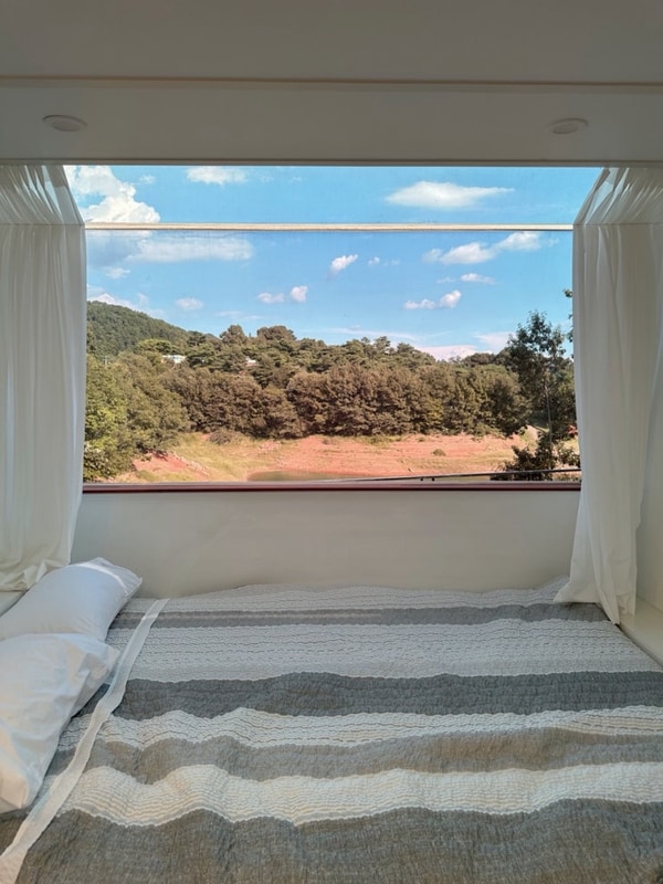 제천 레이크힐 카라반/오토캠핑 | 무더위/강추위에는 카라반...