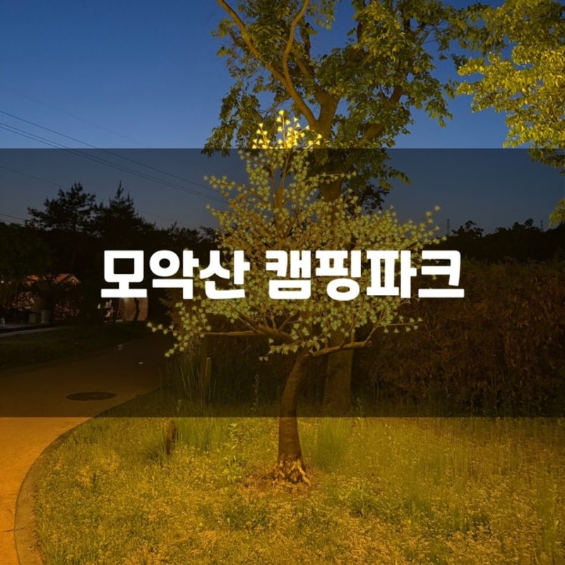 김제 모악산 캠핑파크