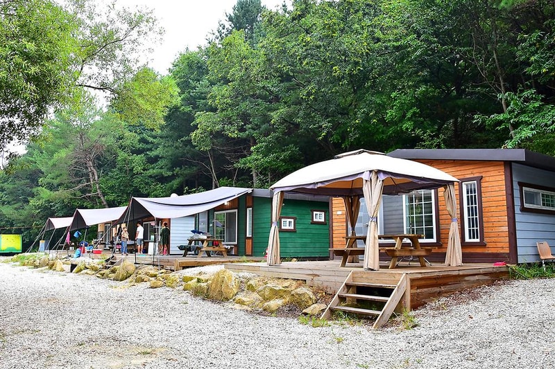 각흘계곡 캠핑장 시설 사진 1