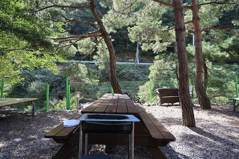 동산계곡 야영장 시설 사진 2