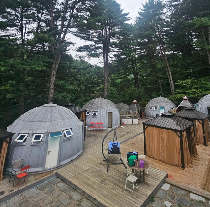 글램핑장 추천 포천 캠핑장 엉클킴스캠핑장 계곡 경기도 글램핑...