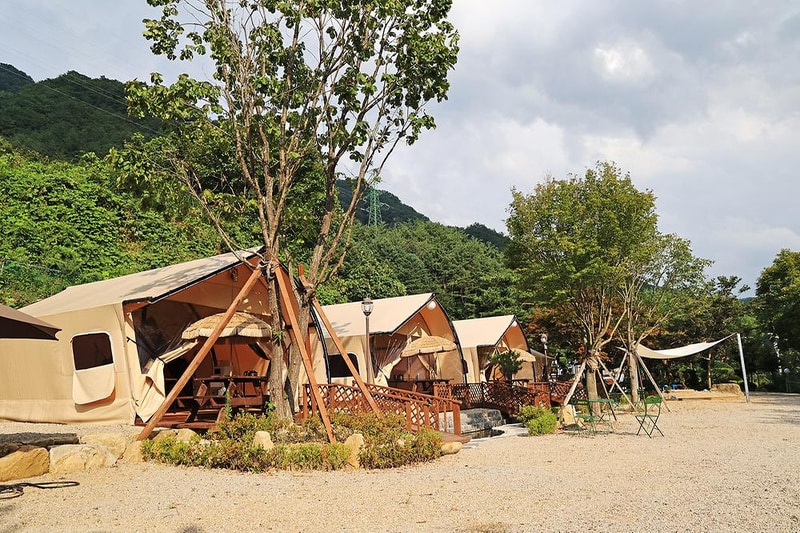 내린천 글램핑 시설 사진 12