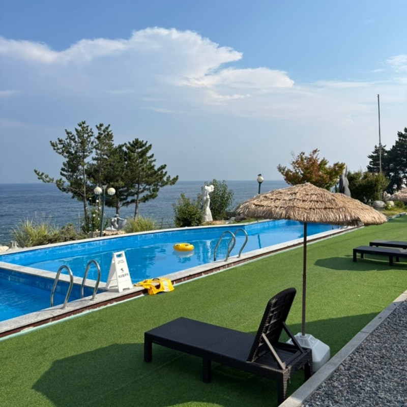 스페이스 영덕 글램핑 한여름 휴가 숙박 후기