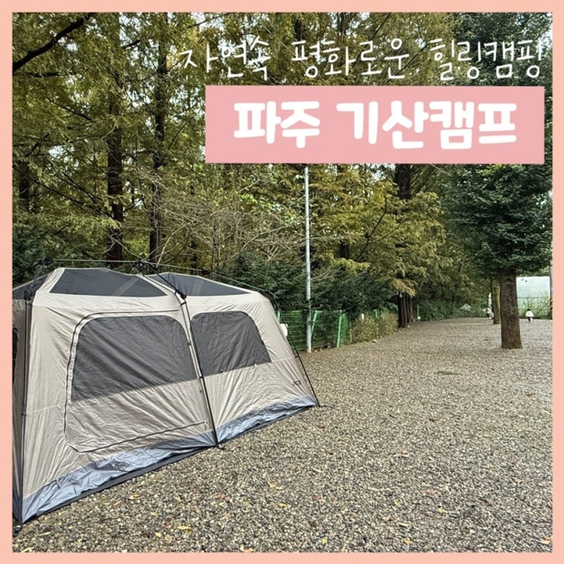 파주 기산캠프 후기 아이들과 즐긴 불멍 감성 캠핑