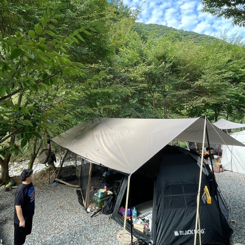 캠핑 기록 - 충북 괴산 / 갈론계곡캠핑장 / 추석 당일 명절...