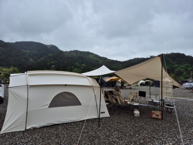 [캠핑일지#30]  보은 고릴라캠핑인속리산캠핑장 D29번...