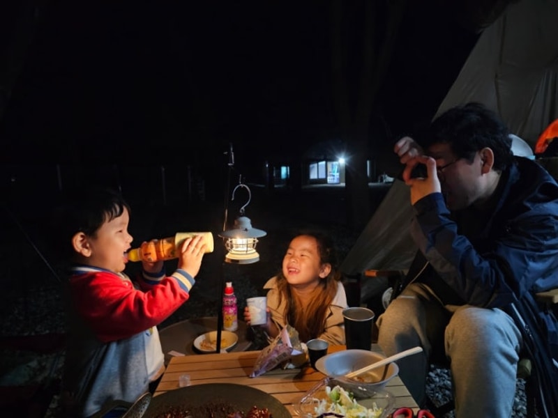 [캠핑일기] 제천 별수하캠핑장(2025. 4. 18. ~ 4. 20.)