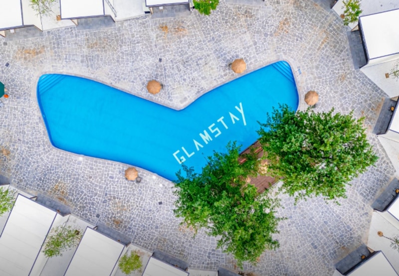 수영장 감성 폭발! 가평 글램스테이 글램핑 카라반 펜션 총정리