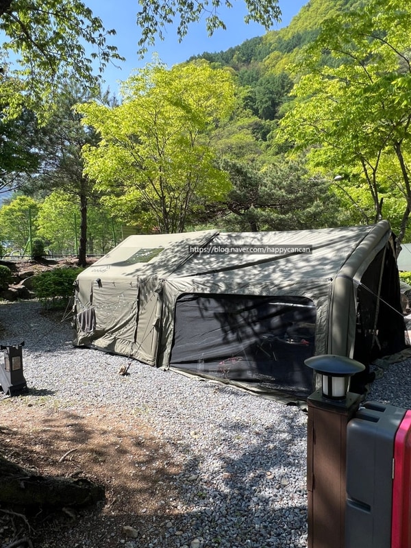 단양 천동오토캠핑장 2박3일 - A14 리뷰 / 쿠디 에어텐트 8.0...