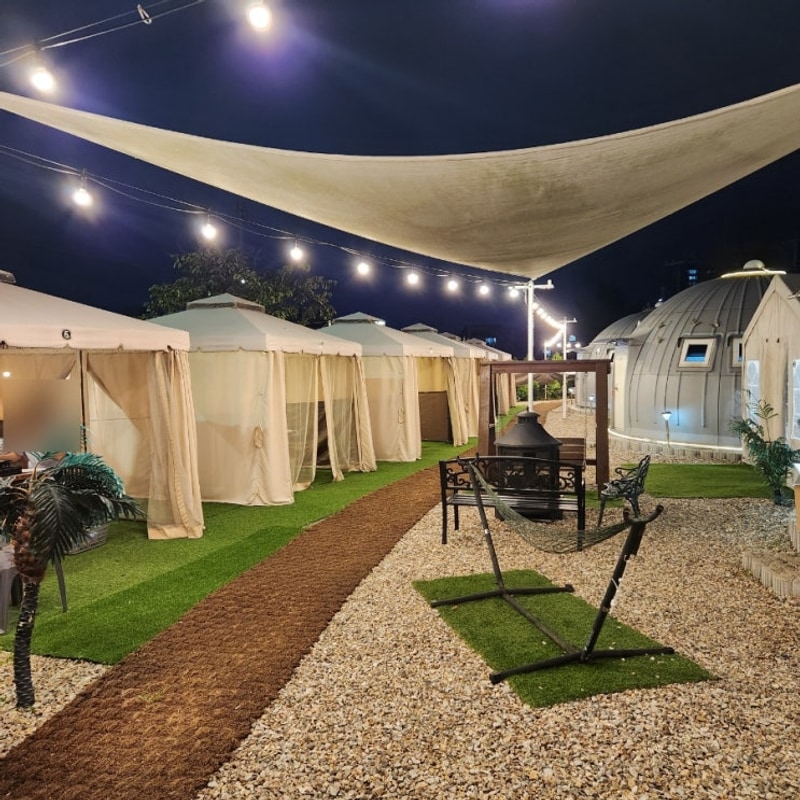 전주 도심속 글램핑+캠핑식당을 한번에 즐기는 스마트24nFG