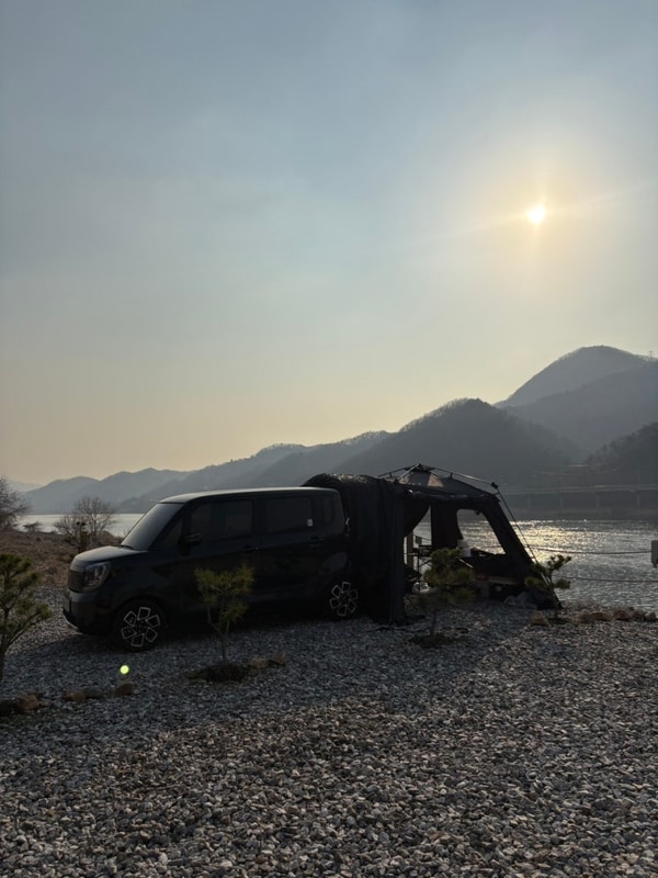 봄날농원 캠핑장 오토캠핑장... 힐링 경기 서울 가평 1번 자리 후기