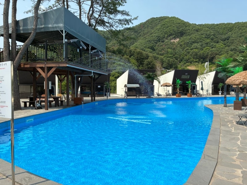 가평수영장글램핑 추천 가평 글램스테이 글램핑 카라반 펜션