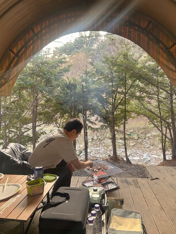 포천캠핑장 추천 계곡이 눈앞인 캠핑라운지 1구역 F27 후기