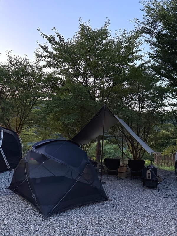 #18 열여덟번째 캠핑 :: 청송오토캠핑장 A105 옥계계곡 물놀이...