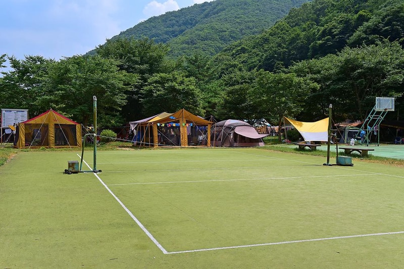 진안군 운일암반일암 관광지 야영장 시설 사진 2