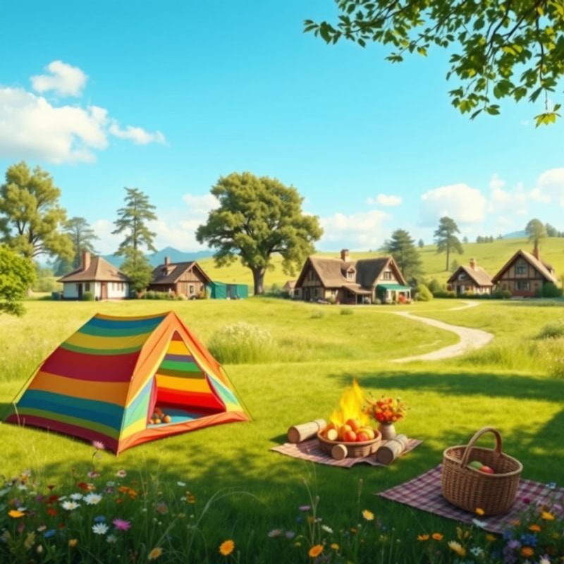 조용함 속 힐링! 시골 마을 감성 캠핑장 BEST 10