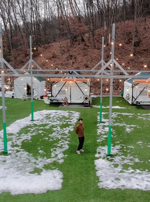 서울근교 당일로 갈만한곳 포천 코코숲 바베큐 글램핑장은 온수...