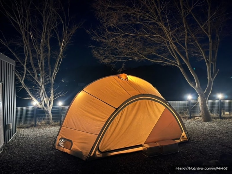 [대구/군위] 소규모 프라이빗 캠핑장, 느티담길 캠핑장...