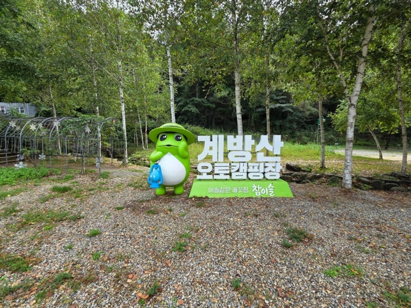 평창 계곡 계방산 오토 캠핑장