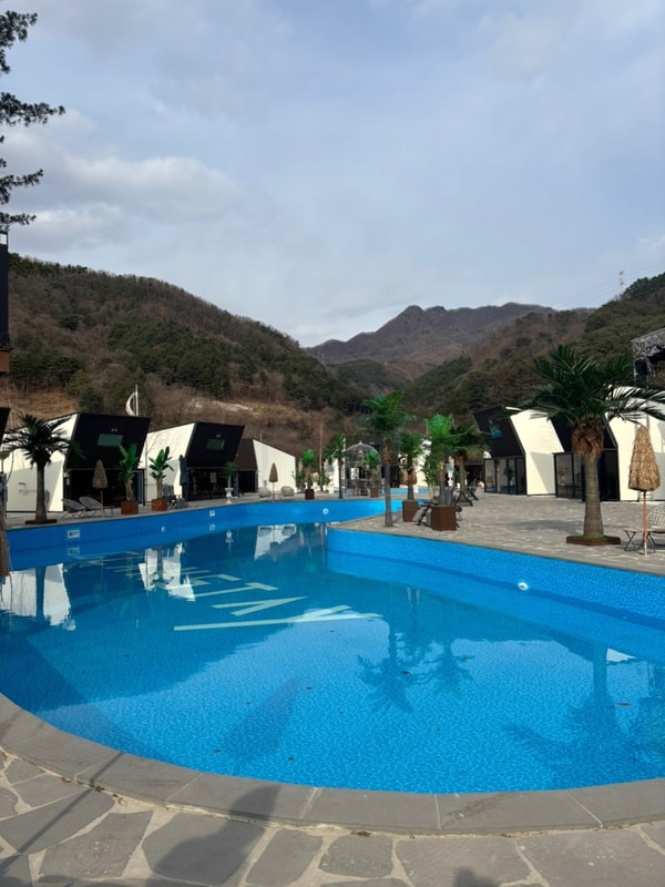 가평 글램스테이 글램핑 카라반 펜션 & 신하리 1955 카페 방문...