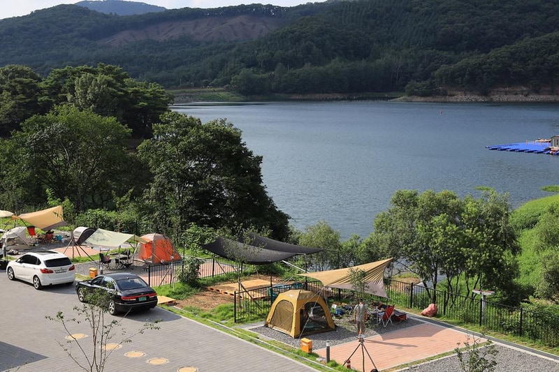마장호수 휴 캠핑장 시설 사진 5