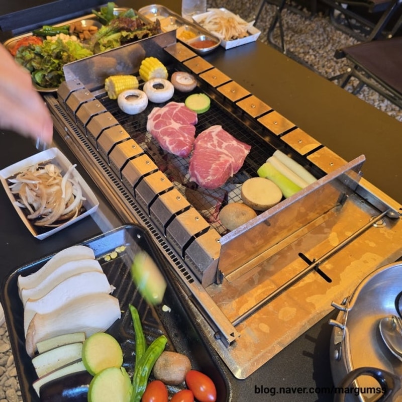 김해고깃집 맛집 김해바베큐장 이색데이트 캠핑형 도시별장