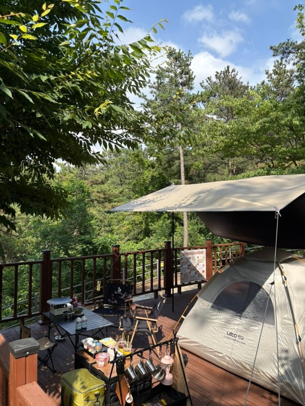 영암군국민여가캠핑장️(C1 사이트-1박2일)