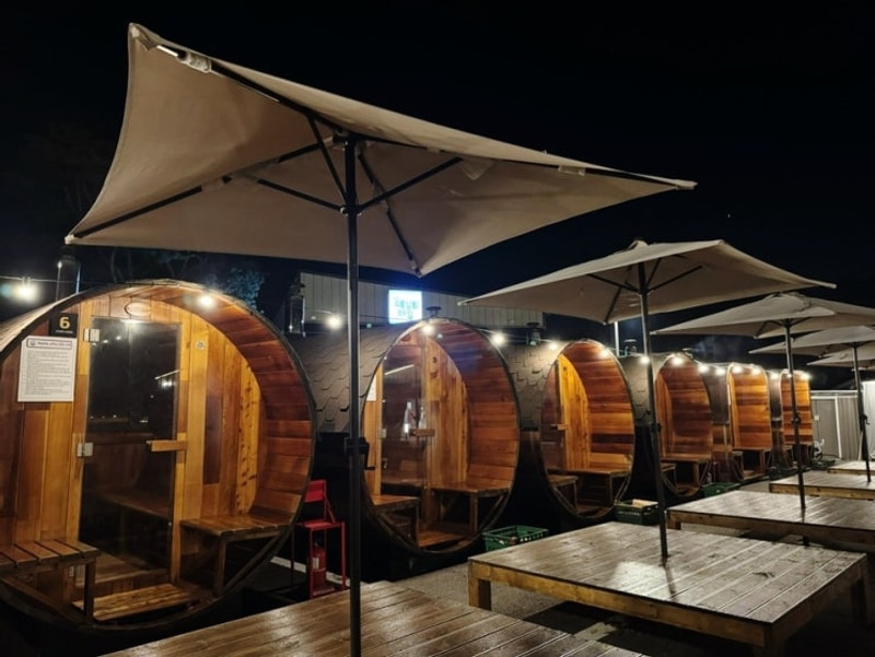 겨울철 원주 가볼만한곳 원주 핀란드사우나 ‘라하 글램핑’...