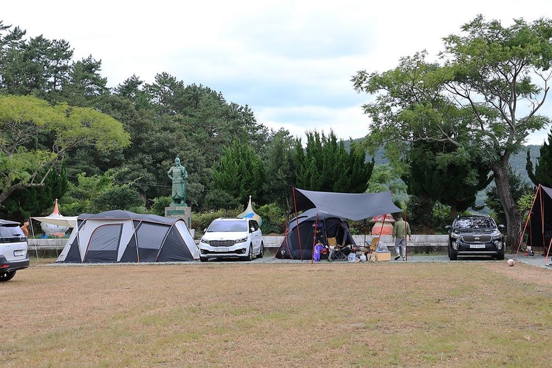 한산도 충무공교실 야영장 시설 사진 3