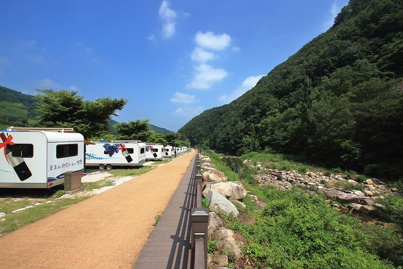 치산관광지 캠핑장 시설 사진 8