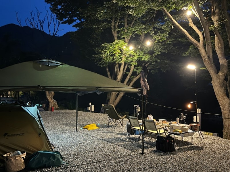 8월 한여름 양평온누리캠핑장 (ft.매트계의 에르메스...