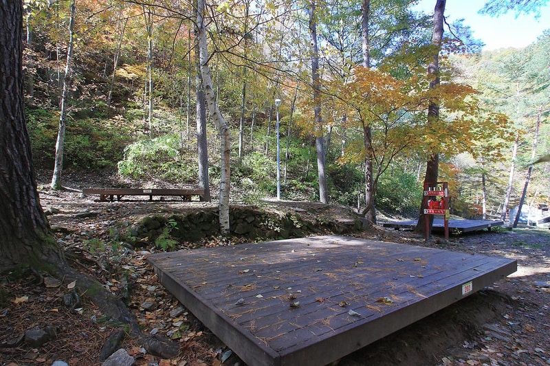 통고산 자연휴양림야영장 시설 사진 15