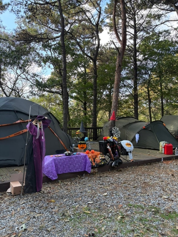 홍성 캠핑장 추천 용봉산캠핑장 할로윈캠핑 하고 온 후기