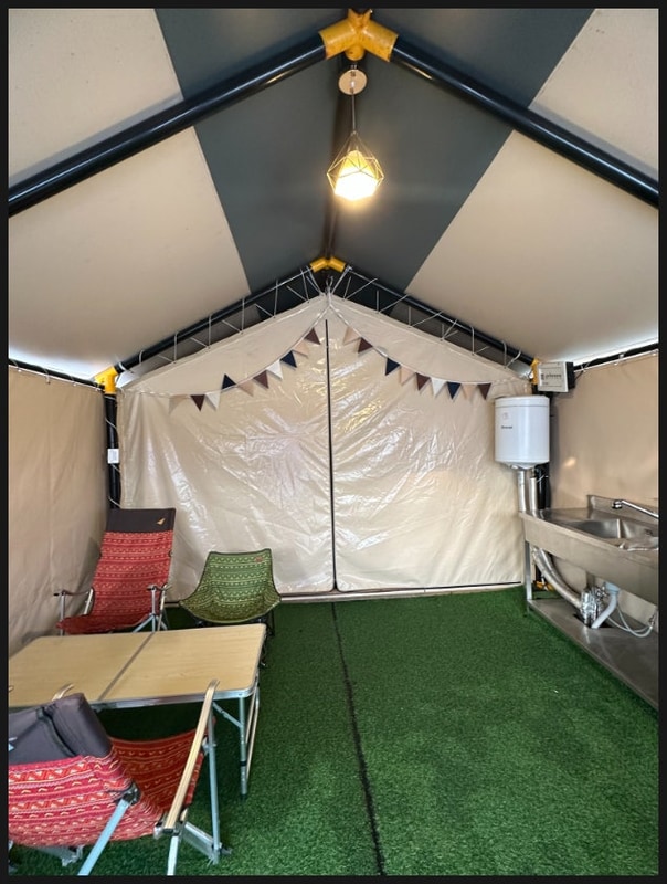 불멍, 바베큐, 반려견 운동장까지! 포천글램핑 쿠나글램핑