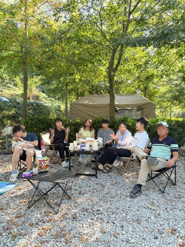 [심토리일상] 애견동반 가능한 정읍 자두마을 캠핑장...