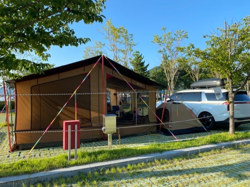 거제도 캠핑_구조라항캠핑장_5번_20250722