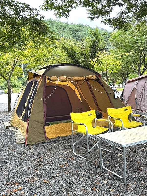 충북 괴산 캠핑장 추천｜써니밸리 오토캠핑장 뷰 맛집 가족...