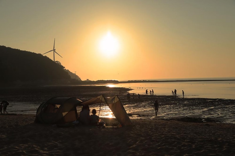 장경리해변 야영장 시설 사진 1