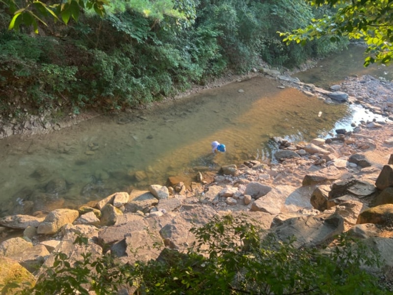 계곡 맛집 괴산 삼태기 캠핑장