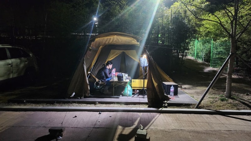 대구 동구 용암산성 오토캠핑장 이용 후기