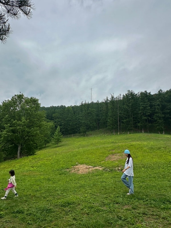 평창 캠핑장, 산너미목장 2박 3일, 육십마지기 등산