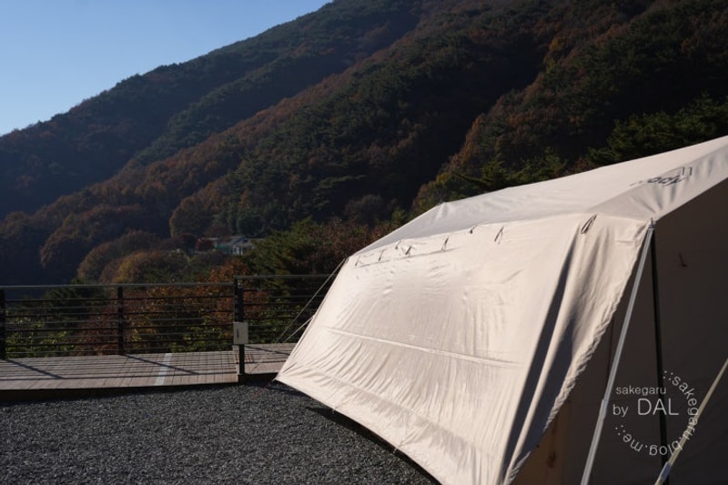 [野:13] 밀양 도래재별빛마을 캠핑장 ② | 숯불구이 - 돼지고기...