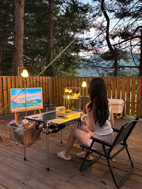 [가평캠핑] 개별화장실O... 너무 예뻤던 선택적고립 캠핑장 후기