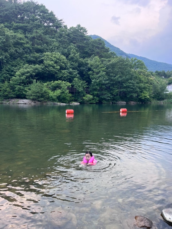 경남[밀양유원지오토캠핑장] 강가3 사이트 1박 후기