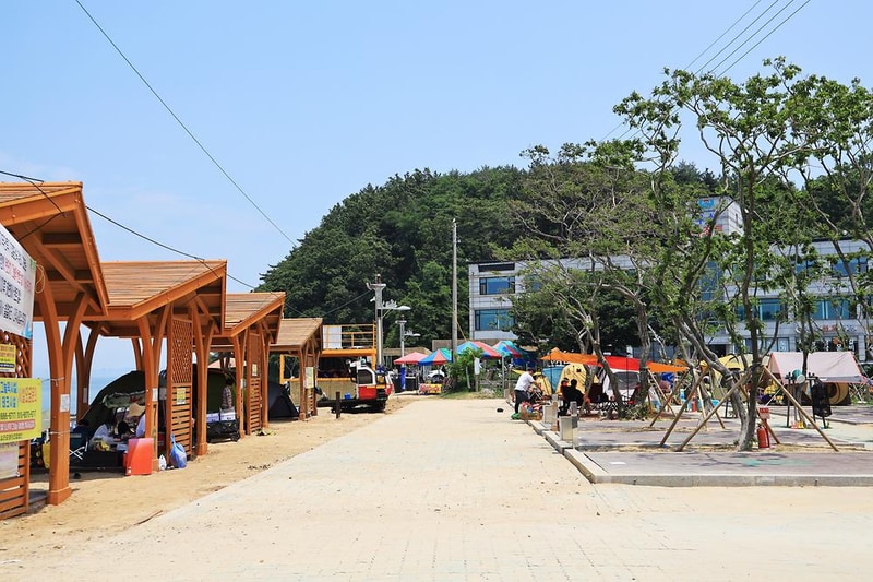 십리포해수욕장 야영장 시설 사진 17