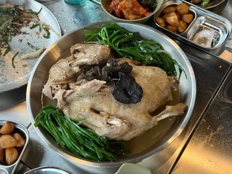 [블챌] 캠핑엔 오리백숙이지! 가평 물의나라캠핑장.